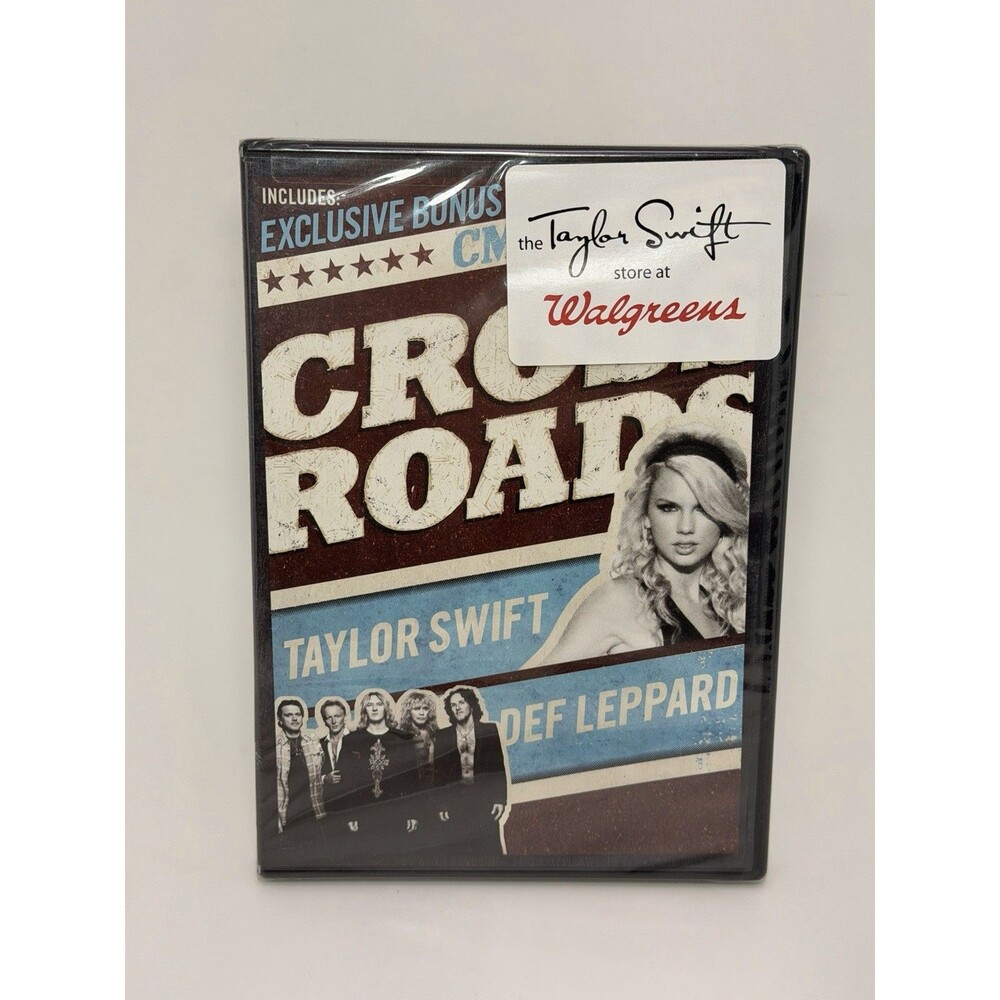 SEALED - 2009 CMT Crossroads: Taylor Swift and Def Leppard Live DVD Rare